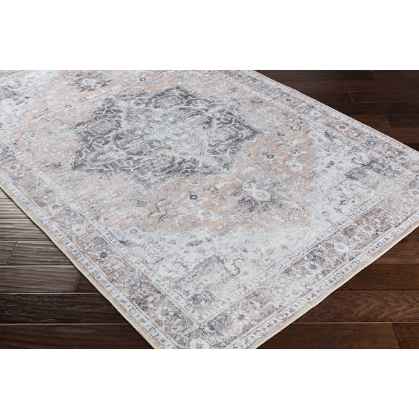 Tahmis THI-2702 Machine Washable Area Rug